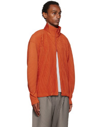 Homme Plissé Issey Miyake Orange Arc Hoodie