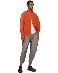 Homme Plissé Issey Miyake Orange Arc Hoodie