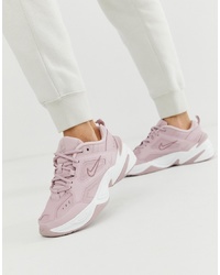 Nike M2k Tekno Trainers In Pink