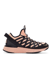 Nike Pink And Black Acg React Terra Gobe Sneakers