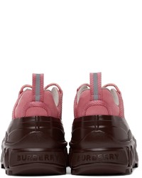Burberry Pink Arthur Sneakers