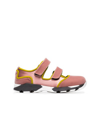 Marni Pink Double Strap Sneakers