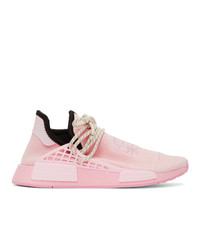 adidas Originals x Pharrell Williams Pink Hu Nmd Sneakers