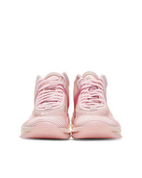 Nike Pink John Elliott Edition Lebron Icon Qs Sneakers