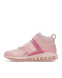 Nike Pink John Elliott Edition Lebron Icon Qs Sneakers