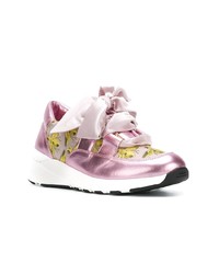 Casadei Ribbon Laced Sneakers