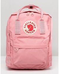 FjallRaven Classic Mini Kanken Backpack In Pastel Pink