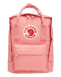 FjallRaven Mini Kanken Water Resistant Backpack Pink