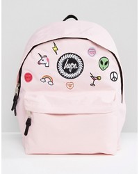 Hype Pink Patches Backpack