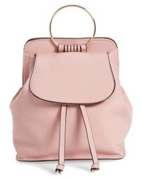 Amici Accessories Ring Handle Backpack Pink