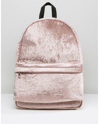 Asos Velvet Backpack