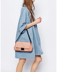 Asos Collection Shoulder Bag With Coated Chain