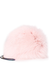 Diane von Furstenberg Love Power Fur Puff Mini Bag
