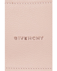 Givenchy Pandora Mini Textured Leather Shoulder Bag Blush