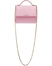 Givenchy Pink Mini Pandora Box Chain Bag