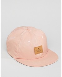 Asos Brand Vintage Baseball Cap In Pink