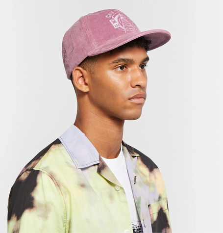 Cav Empt Logo Embroidered Cotton Corduroy Baseball Cap 35 MR