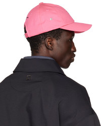 Wooyoungmi Pink Embroidered Cap