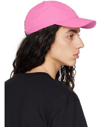 JW Anderson Pink Embroidered Cap