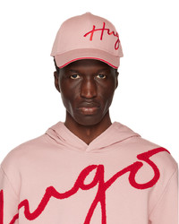 Hugo Pink Embroidered Cap