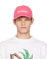 Palm Angels Pink Embroidered Cap