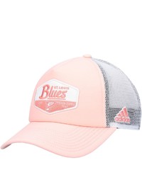 adidas Pinkwhite St Louis Blues Foam Trucker Snapback Hat At Nordstrom