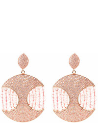 Latelita London Copacabana Earring Rose Quartz