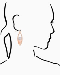 Charming charlie Linette Beaded Marquise Earrings