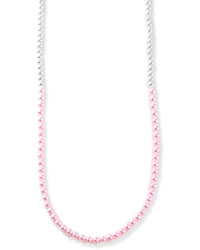 Domo Beads 5050 Premium Necklace White Pearl Pink Pearl