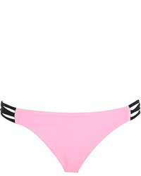 River Island Pink Strappy Bikini Bottoms