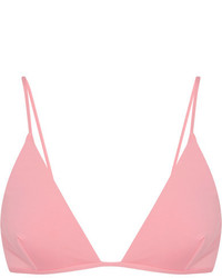 Melissa Odabash Bali Triangle Bikini Top Baby Pink