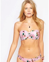 Seafolly Cabana Rose Badeau Bikini Top