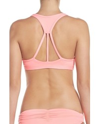 Maaji Flamingo Cocktail Reversible Triangle Bikini Top