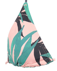 Patbo Palm Triangle Bikini Top