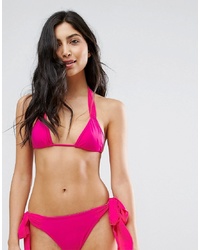 PrettyLittleThing Triangle Bikini Top
