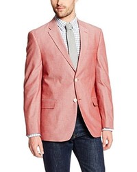Tommy Hilfiger 2 Button Side Vent Chambray Sport Coat