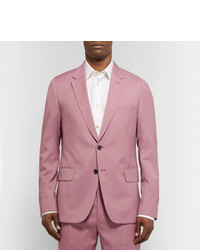Paul Smith Dusty Pink A Suit To Travel In Soho Slim Fit Wool Suit Jacket