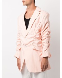 Tokyo James Ruched Single Breasted Blazer