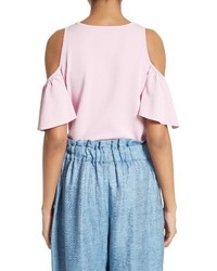 Milly Flutter Sleeve Top