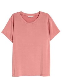H&M Glossy Jersey Top