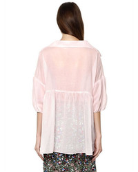Odeeh Loose Cotton Voile Top