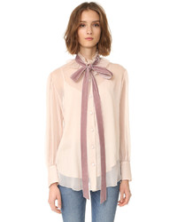 See by Chloe Tie Neck Blouse
