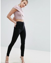 Asos Top With Structured One Shoulder