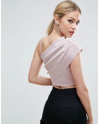 Asos Top With Structured One Shoulder