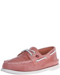 pink sperry shoes