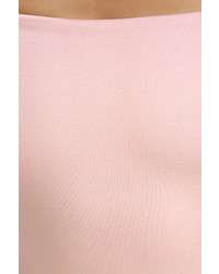 LuLu*s Me Oh My Blush Pink Off The Shoulder Bodycon Dress