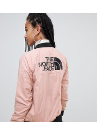 The North Face Comfy Insulated Bomber In Pink