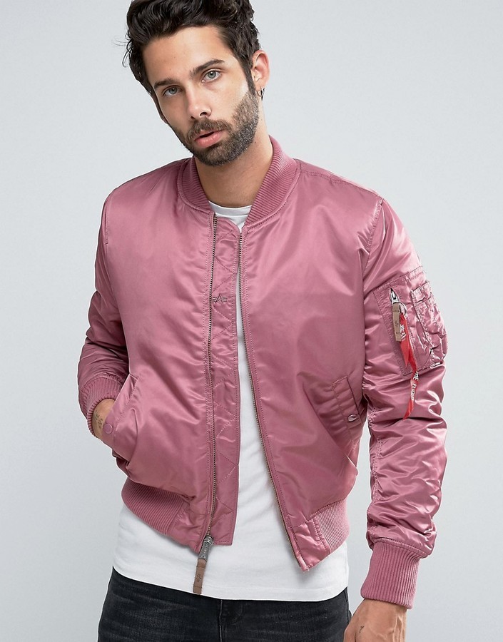 Alpha Ma 1 Bomber Jacket Insulated In Slim Fit $210 | Asos | Lookastic