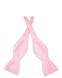 Antonio Rici Antonio Ricci Self Tie Bow Tie Solid Pink Color Bowtie