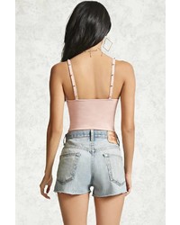 Forever 21 Studded Bustier Crop Top